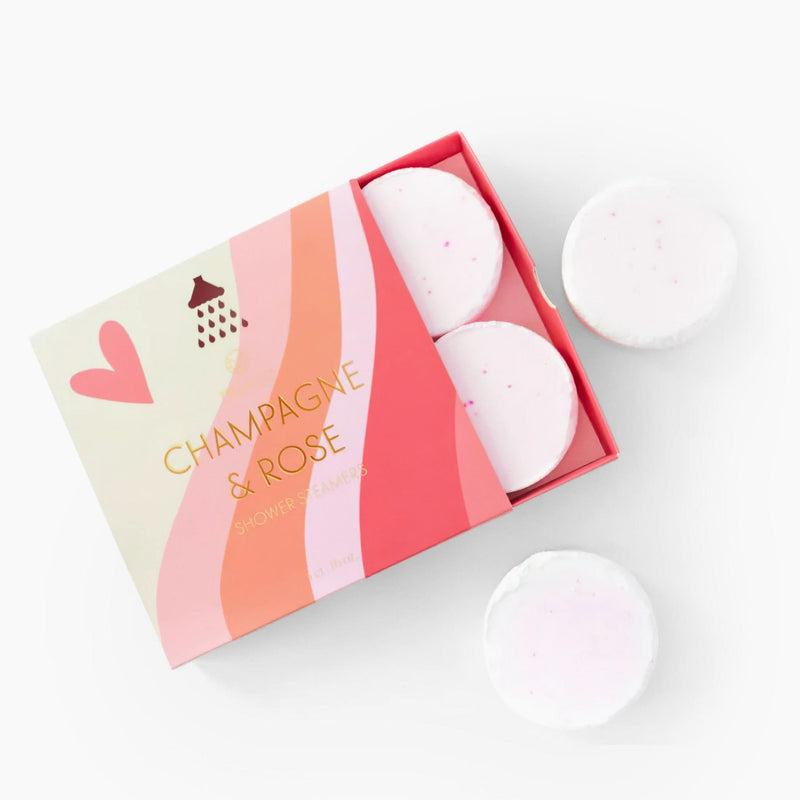 Champagne & Rose Shower Steamers
